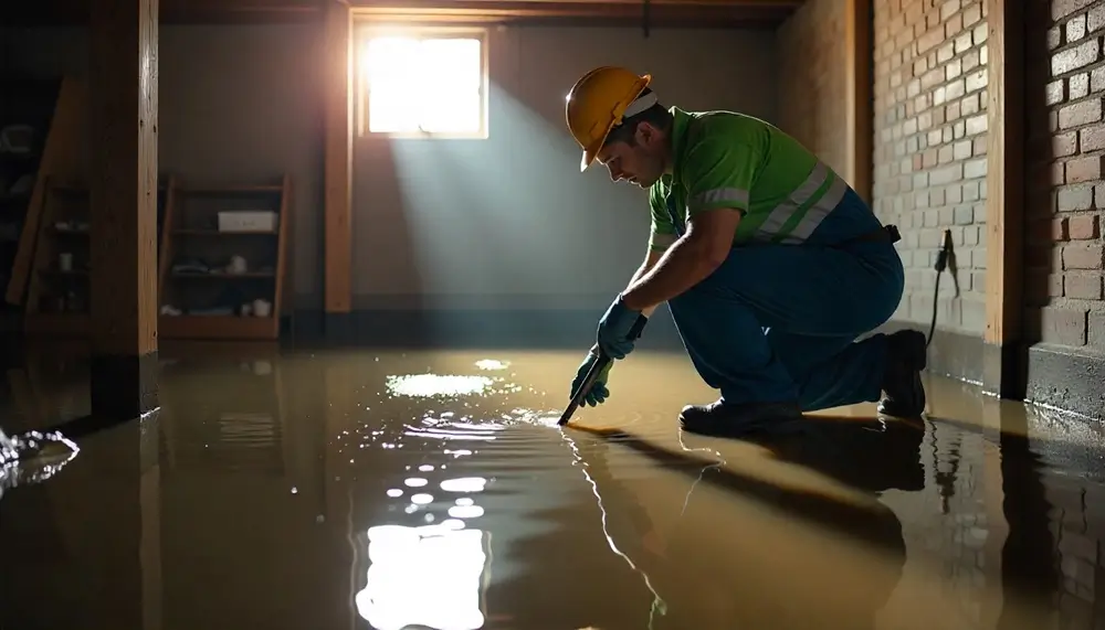 Professional water damage restoration services in Campbellton, TX
